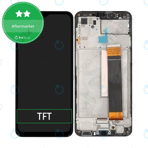 Samsung Galaxy M33 5G M336B - LCD zaslon + steklo na dotik + okvir (Black) TFT
