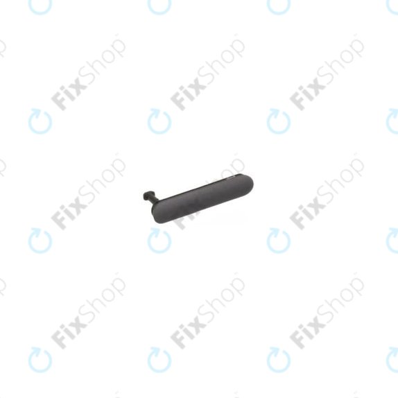 Sony Xperia Z3 D6603 - Pokrov priključka za polnjenje (Black) - 1282-1777 Genuine Service Pack