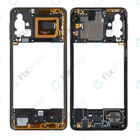 Samsung Galaxy M31s M317F - Middle Frame (Mirage Black) - GH97-25062A Genuine Service Pack