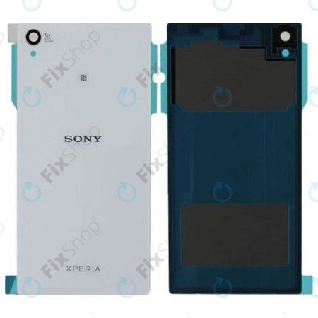 Sony Xperia Z1 L39h - Pokrov baterije brez NFC (White) - 1276-6950 Genuine Service Pack