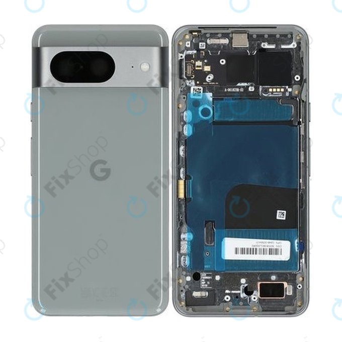 Google Pixel 8 GKWS6 G9BQD - Pokrov baterije (Hazel) - G949-00564-01 Genuine Service Pack