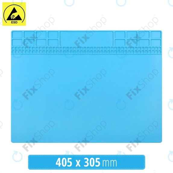 Sunshine SS-004B - Magnetna ESD Antistatična, toplotno odporna silikonska podloga - 40.5 x 30.5cm