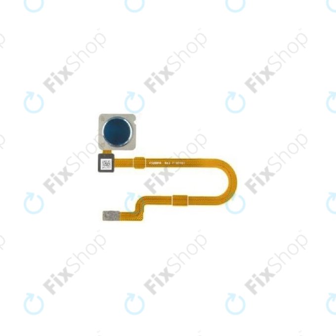 Xiaomi Mi 8 Lite - Senzor prstnih odtisov + Flex kabel (Aurora Blue)