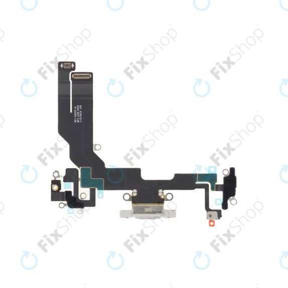 Apple iPhone 16e - Priključek za polnjenje + Flex kabel (White)