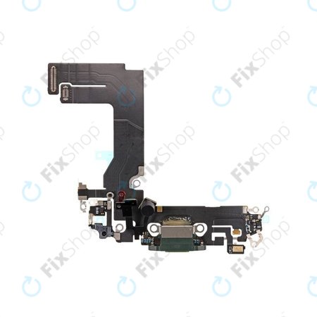 Apple iPhone 13 Mini - Konektor za polnjenje + Flex kabel (Green)