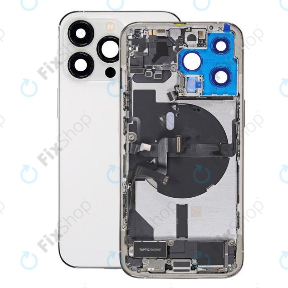 Apple iPhone 13 Pro - Zadnje ohišje z majhnimi deli (Silver)