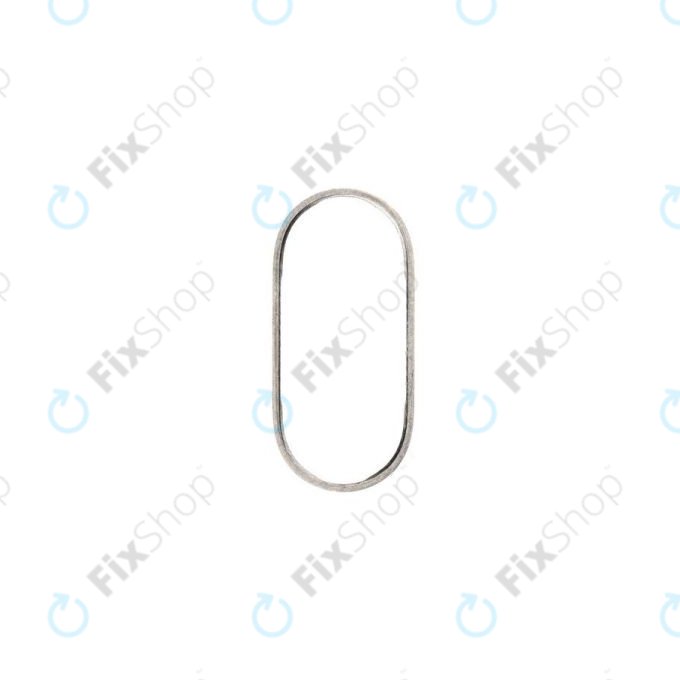 Apple iPhone X - Stekleni okvir zadnje kamere (Silver)