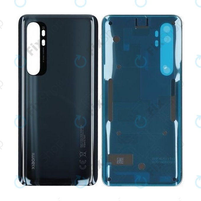 Xiaomi Mi Note 10 Lite - Pokrov baterije (Midnight Black) - 550500006O1L, 550500006P4J Genuine Service Pack