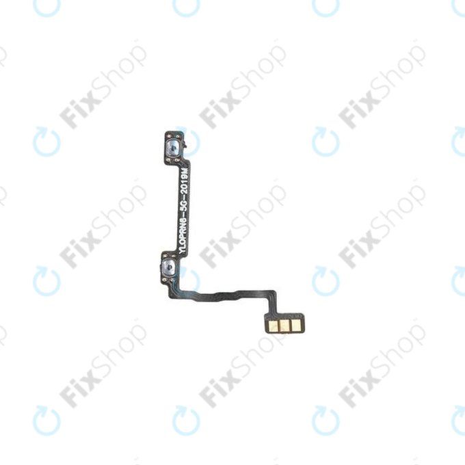 Oppo Reno 6 Pro - Prilagodljiv kabel gumba za glasnost - 4907760 Genuine Service Pack