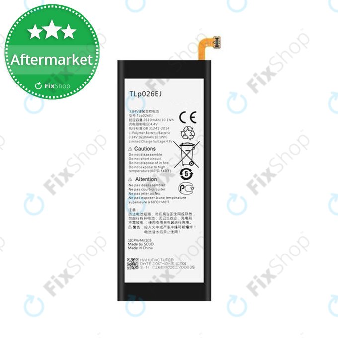Blackberry DTEK50 - Baterija TLP026E2 2610mAh