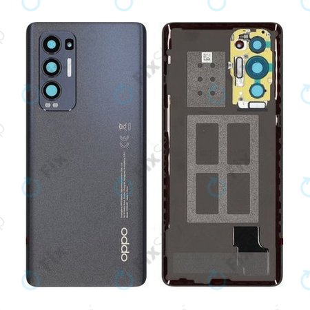 Oppo Find X3 Neo - Pokrov baterije (Starling Black) - 4906034 Genuine Service Pack