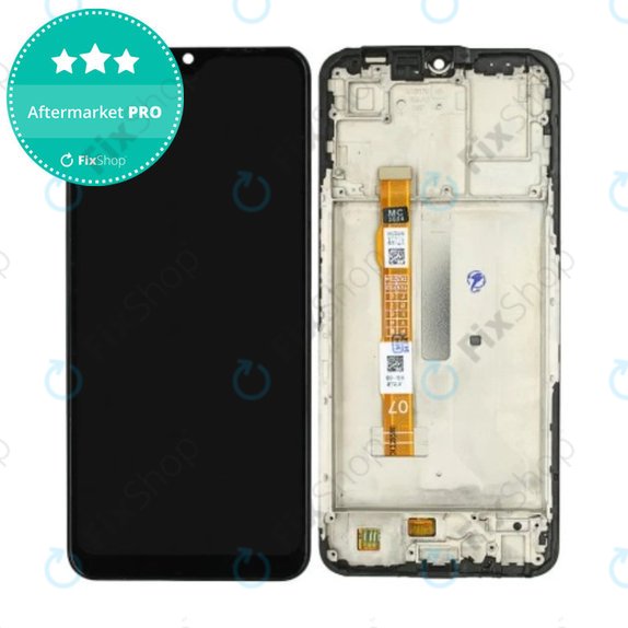 Vivo Y55 - LCD zaslon + steklo na dotik + okvir (Starlight Black) OLED