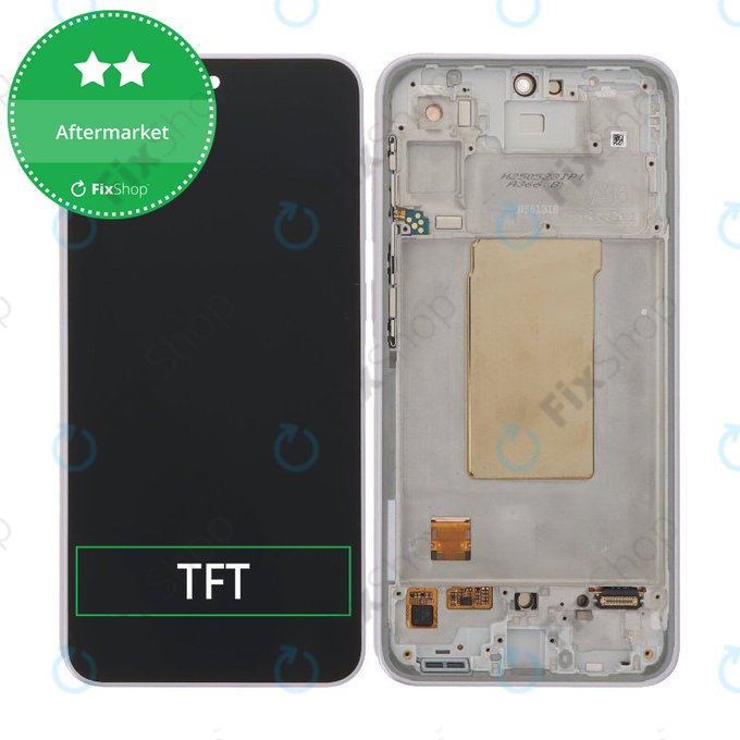 Samsung Galaxy A36 A366E - LCD zaslon + steklo na dotik + okvir (Awesome Lavender) TFT