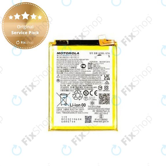 Motorola Edge 20 Lite XT2139 - Baterija NT50 5000mAh - SB18D11784 Genuine Service Pack