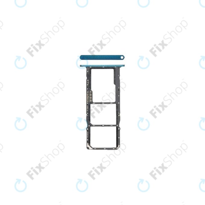 Huawei Y5 (2019) - Reža za SIM + SD (Sapphire Blue) - 97070WGG Genuine Service Pack