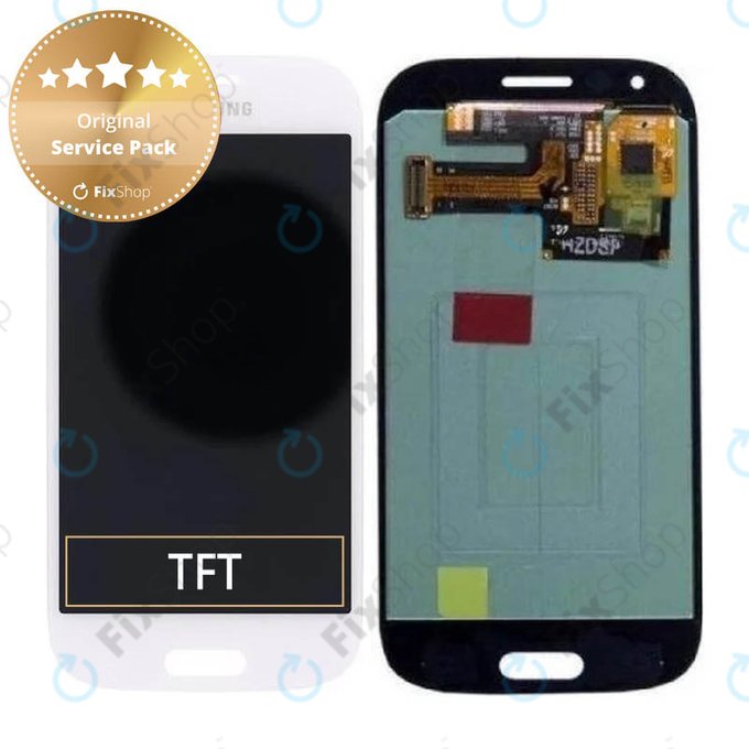 Samsung Galaxy Ace 4 G357FZ - LCD zaslon + steklo na dotik (White) - GH97-15986A Genuine Service Pack