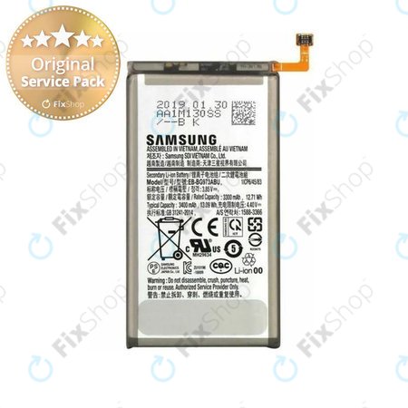 Samsung Galaxy S10 G973F - Baterija EB-BG973ABU 3400mAh - GH82-18826A Genuine Service Pack