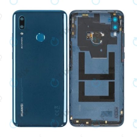 Huawei P Smart (2019) - Pokrov baterije + senzor prstnih odtisov (Sapphire Blue) - 02352LUW Genuine Service Pack