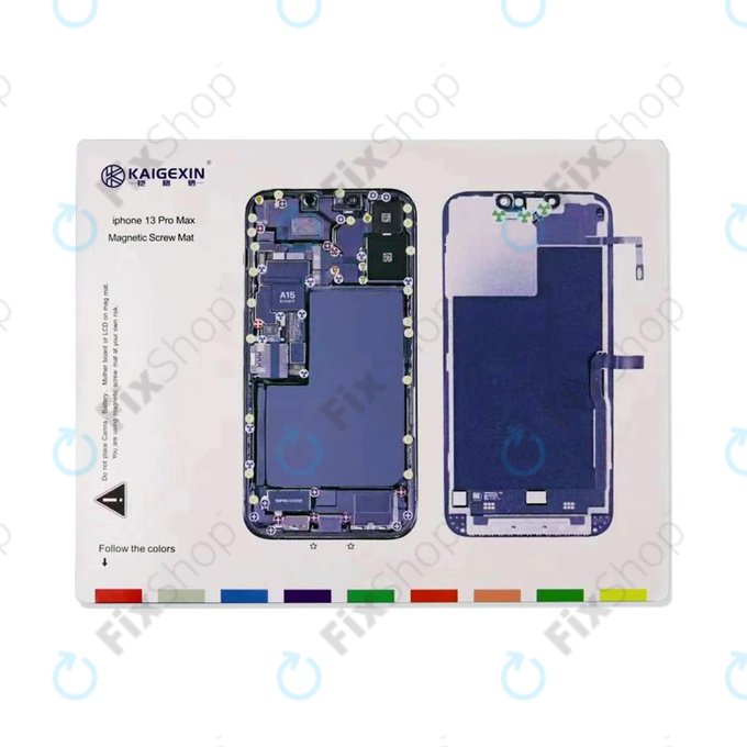 Magnetni organizator z vijaki s shemo (iPhone 13 Pro Max)