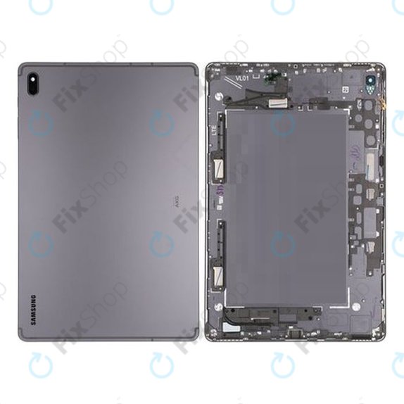 Samsung Galaxy Tab S7 FE 5G T736B - Pokrov baterije (Mystic Black) - GH82-25745A Genuine Service Pack