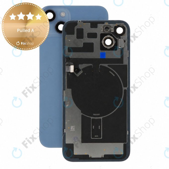 Steklo zadnjega ohišja za iPhone 14 Plus, Blue, Pulled A