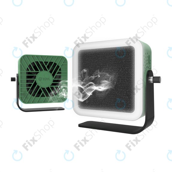 Odsesovalnik dima in hladilni ventilator z LED osvetlitvijo, 2UUL DA98
