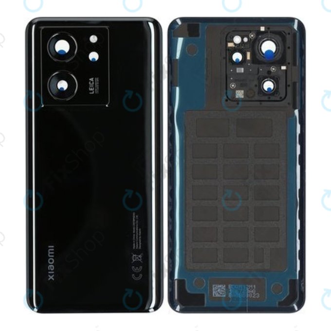 Xiaomi 13T, 13T Pro - Pokrov baterije (Black) - 5600220M1200 Genuine Service Pack