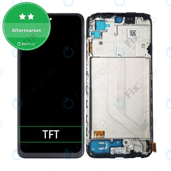 Xiaomi Poco M5s - LCD zaslon + steklo na dotik + okvir TFT