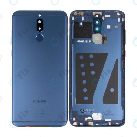 Huawei Mate 10 Lite RNE-L21 - Pokrov baterije + senzor prstnih odtisov (Aurora Blue) - 02351QQE, 02351QXM Genuine Service Pack