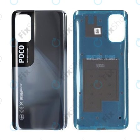 Xiaomi Poco M3 Pro - Pokrov baterije (Power Black) - 550500013E9X Genuine Service Pack
