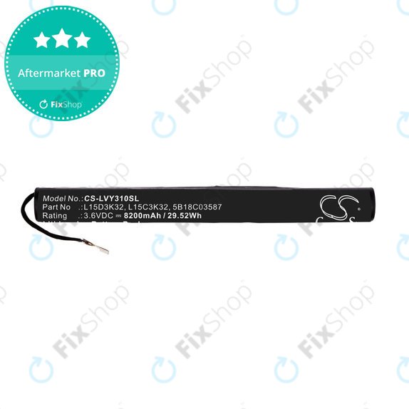 Lenovo Yoga TAB 3 YT3-X50 - Baterija L15D3K32, L15C3K32, 5B18C03587 8200mAh HQ