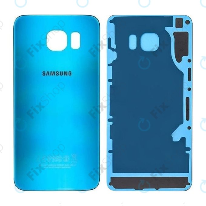 Samsung Galaxy S6 G920F - Pokrov baterije (Blue Topaz) - GH82-09548D Genuine Service Pack