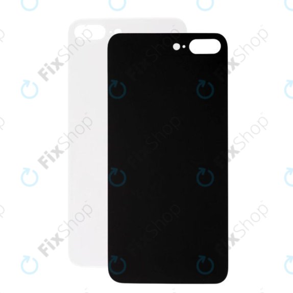 Apple iPhone 8 Plus - Steklo zadnjega ohišja (Silver)