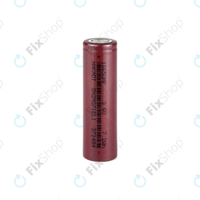 Baterija Cell 18650 (Li-Ion, 2000mAh, 3.6V)