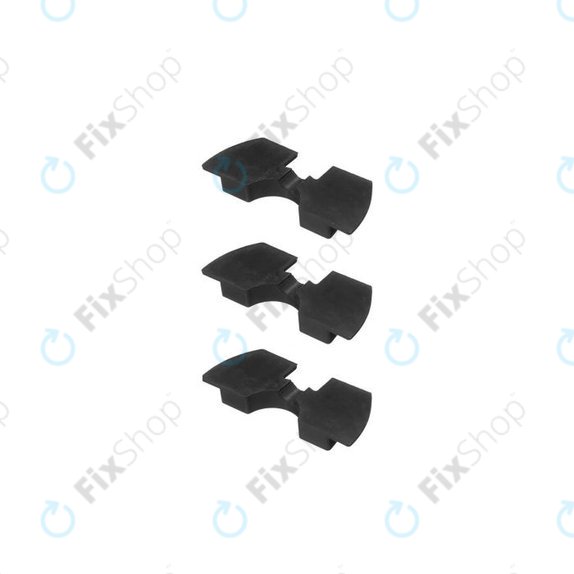Xiaomi Mi Electric Scooter 1S, 2 M365, Essential, Pro, Pro 2 - Blažilniki vibracij (Black) - 3 kosi