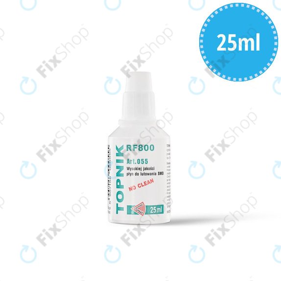 Spajkalni fluks RF800 za SMD, 25 ml