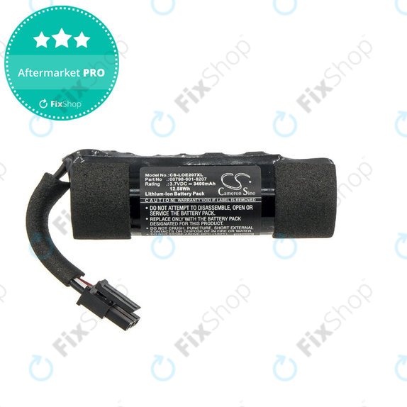 Baterija za Logitech UE Boom 2, 3400mAh, Li-Ion, 3.7V, 00798-601-8207, HQ