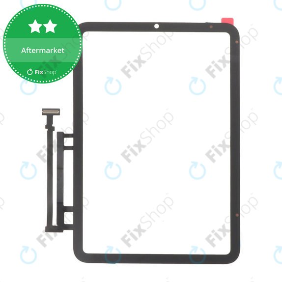 Steklo na dotik z lepilom za iPad Mini 6, Mini (2024), Black