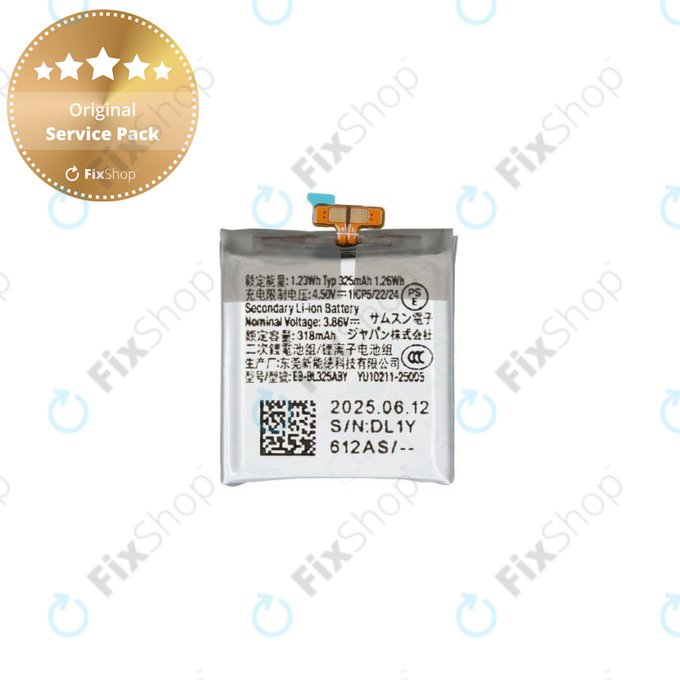Samsung Galaxy Watch 8 L320N, L325U - Baterija EB-BL325ABY 435mAh - GH43-05278A Genuine Service Pack