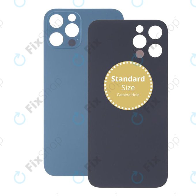 Apple iPhone 13 Pro Max - Steklo zadnjega ohišja (Blue)