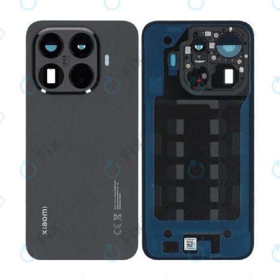 Pokrov baterije za Xiaomi 15T Pro 5G, Black, 5600070O12U00, Genuine Service Pack