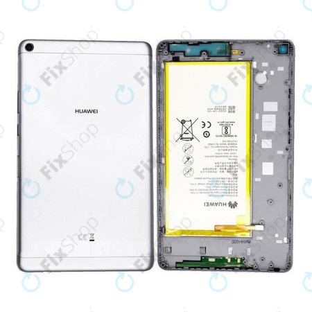 Huawei MediaPad T3 8.0 Lite KOB-L09 - Pokrov baterije (Gray) - 02351HSK Genuine Service Pack