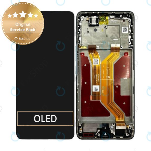 Honor Magic7 Lite - LCD zaslon + steklo na dotik + okvir (Jade Cyan) - 0235AMMN Genuine Service Pack