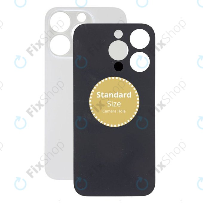 Apple iPhone 14 Pro - Steklo zadnjega ohišja (Silver)