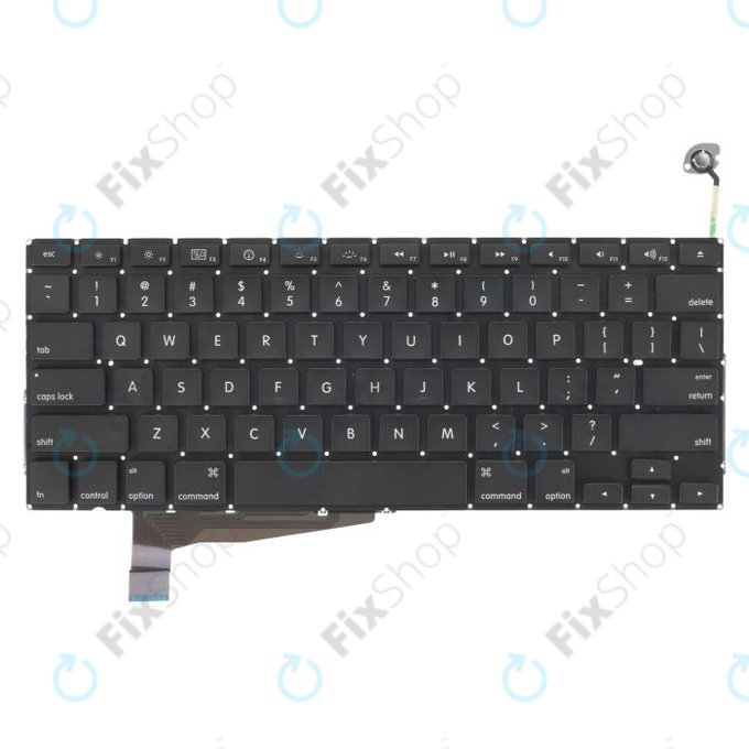 Apple MacBook Pro 15" A1286 (Late 2008 - Early 2009) - Tipkovnica US