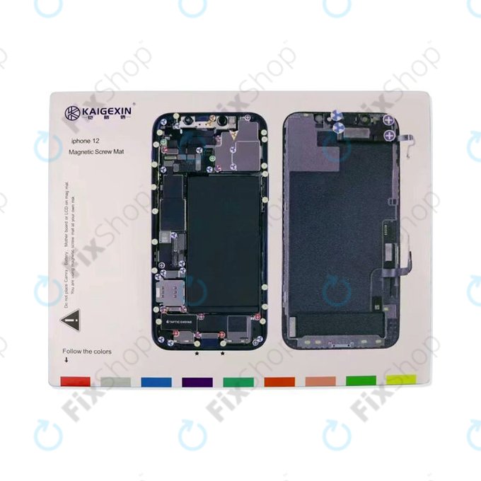 Magnetni organizator z vijaki s shemo (iPhone 12)