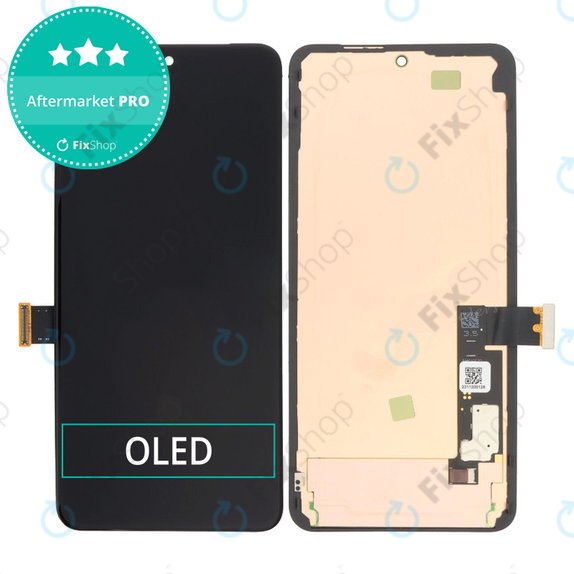 Google Pixel 8 Pro GC3VE, G1MNW - LCD zaslon + steklo na dotik + okvir (Black) OLED