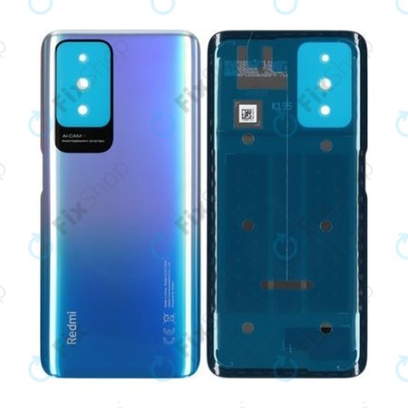 Xiaomi Redmi 10 (2022) 21121119SG 22011119UY - Pokrov baterije (Sea Blue) - 55050001JS9X Genuine Service Pack