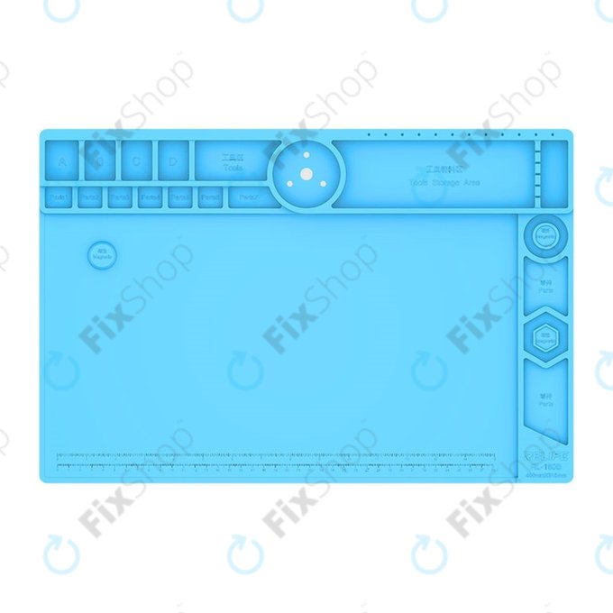 Relife RL-160B - Večnamenska silikonska podloga + Aluminijasta osnova mikroskopa