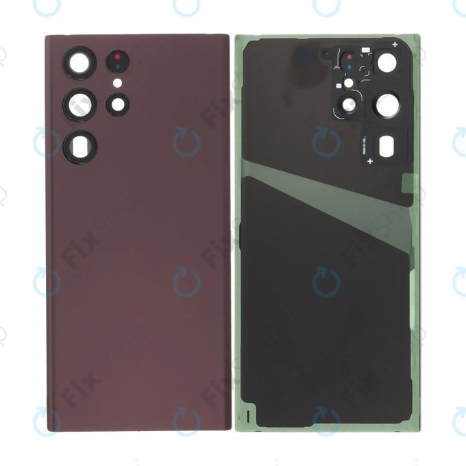 Samsung Galaxy S22 Ultra S908B - Pokrov baterije komplet (Burgundy)